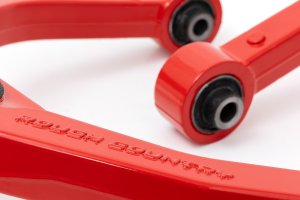 Nissan Titan Upper Control Arms - Rough Country - Forged - Red - '04-'23 Nissan Titan Upper Control Arms - Rough Country - Forged - Red - '04-'23